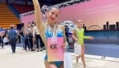 ОСВОЈИЛА ТРИ БРОНЗЕ НА „ЛЕДА КУПУ“: Одличан резултат Марије Вељковић, гимнастичарке из Параћина (ФОТО)