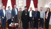 GRCI GOSTI VLADIKE JEROTEJA: Delegacija grada Argostolija u Šapcu, povodom Dana grada