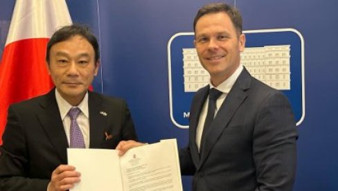 UNAPREĐIVANJE PARTNERSTVA KROZ FINANSIRANJE HIDROELEKTRANE BISTRICA Ministar Mali uručio Pismo o namerama ambasadoru Japana (FOTO)