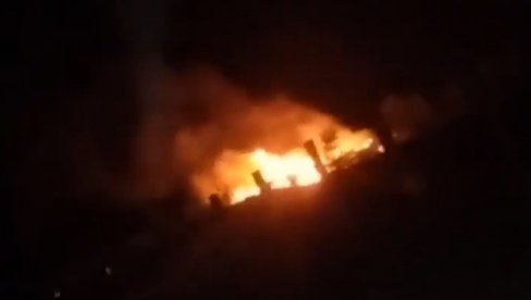 GORI DEPONIJA U BAČKOJ PALANCI: Vatrogasci i meštani pokušavaju ugasiti vatrenu stihiju (VIDEO)