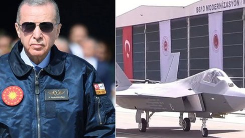 KOPNO, MORE, VAZDUH - TURSKE IMA SVUDA: Erdogan pokazao KAN-a - borbeni avion pete generacije