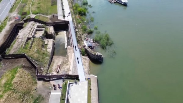 МОСТОМ ПРЕКО ВОДЕНЕ КАПИЈЕ: Завршена изградња прелаза изнад локалитета старог више од 200 година