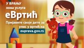POČEO UPIS U VRANJSKE VRTIĆE: Prijava mališana elektronskim putem