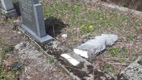 U FBiH SVE PO STAROM: Na pravoslavnom groblju u opštini Kladanj srušeno osam spomenika