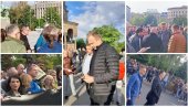 PROTEST POLITIČKIH PARTIJA: Brkić pretio Vučiću ubistvom - skup totalno ispolitizovan