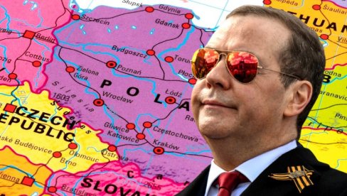 SAMO KRALJEVINA POLJSKA - U SASTAVU RUSIJE Okrutan odgovor Medvedeva nakon odluke Varšave