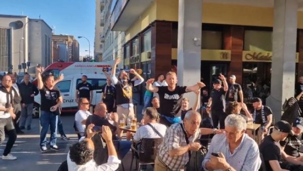 МАДРИД ЈЕ ЦЕО ЦРНО-БЕО: Кад гробари загрме у центру главног града Шпаније (ВИДЕО)