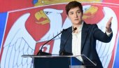 KORISTE NAJVEĆU TRAGEDIJU ZA POLITIČKI ĆAR Premijerka Brnabić o protestu opozicije: hoće da menjaju vlast na ulici, umesto u institucijama