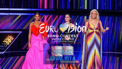 ГОТОВО ДРУГО ПОЛУФИНАЛЕ: Познати сви финалисти Евровизије 2023