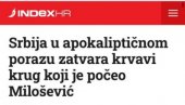 ХРВАТСКИ МЕДИЈИ ПРИЗИВАЈУ ДА ПАДНЕ СРПСКА КРВ: Ови протести у Београду су због Милошевићевих ратова и српских злочина! (ФОТО)