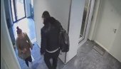 VIDI SE DA JE VEŠT: Nadzorne kamere snimile lopova u zgradi na Zvezdari (VIDEO)