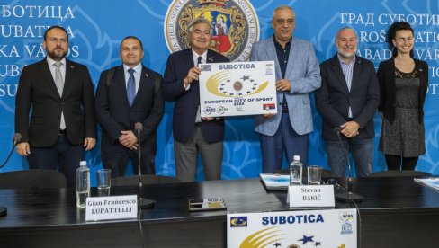 Subotica kandidat za Evropski grad sporta za 2024. godinu