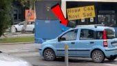 DA LI JE PIJAN, ILI VOZI BEZ DOZVOLE? LJudi nisu mogli da veruju kad su videli šta je uradio vozač u Novom Sadu (VIDEO)