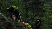 AKCIJA SPASAVANJA: Gorska služba spasavanja izvukla povređenog muškarca iz kanjona Tribuće