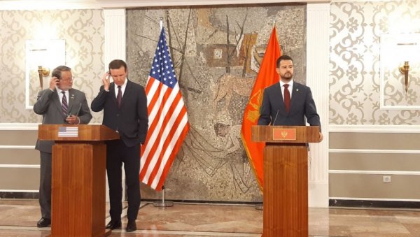 САД СТРАТЕШКИ ПАРТНЕР: Милатовић се састао са америчким сенаторима, од понедељка дијалог са носиоцима изборних листа