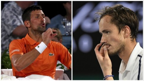 SRBIN I RUS U CENTRU PAŽNJE: Novak Đoković i Danil Medvedev naišli jedan na drugog Rolan Garosu, a onda... (VIDEO)