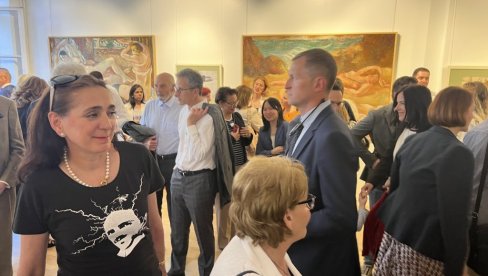 SAVINE SLIKE ZA VELIKI JUBILEJ: Šumanović za 50 godina Kulturnog centra Srbije u Parizu