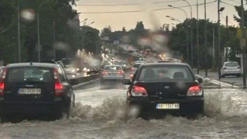 VANREDNA SITUACIJA NA TERITORIJI OPŠTINE VLADIČIN HAN: Obilna kiša napravila probleme širom Srbije