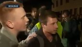 KONTRADIKTORAN PROTEST PROTIV NASILJA: Svi viču i urlaju (VIDEO)