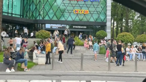 OGLASIO SE MUP: Poznato zašto se oglasio alarm u tržnom centru u Beogradu