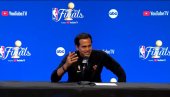 SMEŠNO! Posle pobede nad Denverom pitali su trenera Majamija o Nikoli Jokiću, a o njegovoj reakciji mnogi sada pričaju (VIDEO)