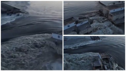 (УЖИВО) РАТ У УКРАЈИНИ: Расте ниво Дњепра, град потпуно потопљен - Огласио се Кремљ о катастрофи у Новој Каховки (ФОТО/ВИДЕО)
