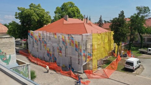 USKORO U NOVOM RUHU: U toku radovi na obnovi Dečjeg odeljenja somborske biblioteke