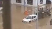 ДОБОЈ ОПЕТ ПОПЛАВЉЕН: Јака киша и хаотично време - улице под водом (ФОТО)