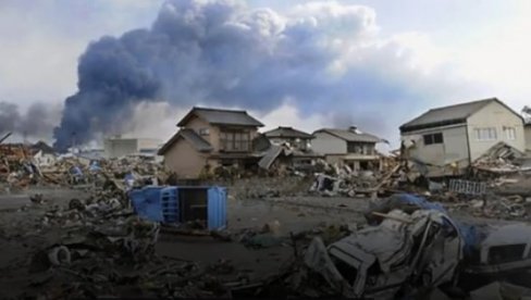 PRVI SNIMCI RAZORNOG ZEMLJOTRESA U JAPANU: Začuo se snažan huk, počeo da puca beton na ulici, ljudi panično da beže (VIDEO)