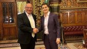 BRNABIĆ SUTRA SA STJUARTOM PIČOM: Premijerka se sastaje sa specijalnim izaslanikom Ujedinjenog kraljevstva za Zapadni Balkan