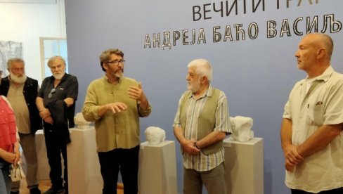 „VEČITI TRAG“ BOGATOG OPUSA : Izložba skulptura Andreje Baće Vasiljevića u Poklon zbirci Rajka Mamuzića