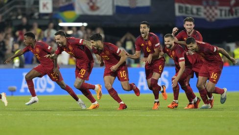 HRVATI SE RASPALI KAD JE NAJVAŽNIJE: Španija u napetom finalu osvojila Ligu nacija u fudbalu (VIDEO)