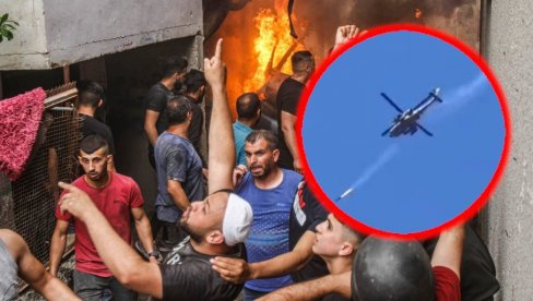 СТРАВИЧАН ИЗРАЕЛСКИ НАПАД: Борбени хеликоптери у акцији изнад Западне обале, убијена три Палестинца - међу њима и дете (ВИДЕО)