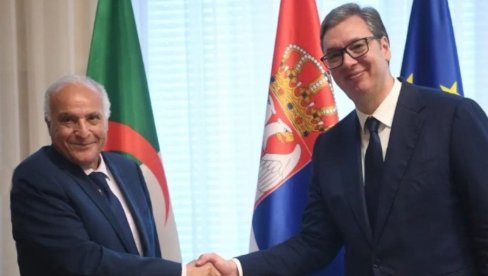 JAKE VEZE I TRADICIONALNO PRIJATELJSTVO: Vučić razgovarao sa šefom diplomatije Alžira (FOTO)