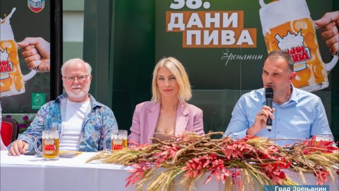 POČAST TEČNOM HLEBU U BANATU: Zrenjaninske Dane piva  obeležiće koncerti narodne, zabavne, klasične i rok muzike