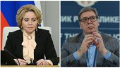 SAMO VUČIĆEV ODGOVORAN PRISTUP ČUVA MIR: Valentina Matvijenko o protestima u Srbiji - Zapad priprema terena za obojenu revoluciju