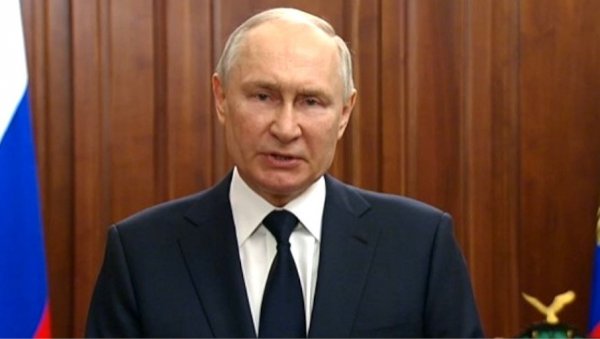 СВЕ УЦЕНЕ И НЕРЕДИ СУ ОСУЂЕНИ НА НЕУСПЕХ: Хитно обраћање руског председника - Путин вагнеровцима дао три опције