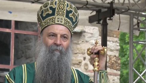 OVDE SMO U SVOJOJ KUĆI: Patrijarh Porfirije besedom poslao snažne poruke iz Gračanice (VIDEO)
