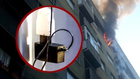PUNJAČ SE ZAPALIO, SVE JE IZGORELO: Oglasila se žena u čijem stanu na Voždovcu je izbio veliki požar