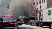 GORI ZGRADA TIFFANY & CO : Veliki broj vatrogasaca izašao na Petu aveniju (VIDEO)