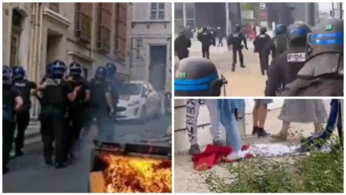 SPECIJALCI NA ULICAMA, FRANCUSKA U PLAMENU: Nastavlja se haos nakon ubistva tinejdžera, 40.000 policajaca kreće u akciju (VIDEO)