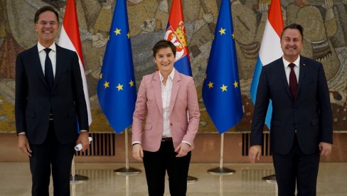 ODLIČNI ODNOSI I INTENZIVIRAN POLITIČKI DIJALOG: Premijerka Ana Brnabić se sastala sa Ruteom i Betelom