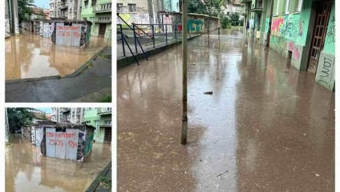 ПОПЛАВЉЕНЕ УЛИЦЕ: Јака киша обрушила се на Ужице, вода је продрла у приземље бројних кућа (ФОТО/ВИДЕО)