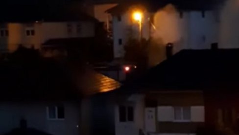 GROM UDARIO U KUĆU: Izbio požar na objektu u Brusu (VIDEO)