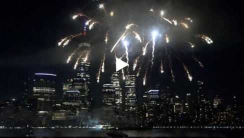 SAD: Tradicionalani vatromet osvetlio ceo Njujork