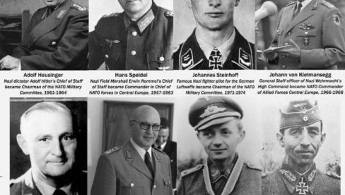 ХИТЛЕРОВИ ГЕНЕРАЛИ БИЛИ СУ ВИСОКИ КОМАНДАНТИ НАТО: Како је Алијанса после Другог светског рата запослила нацистичке официре и тајну службу
