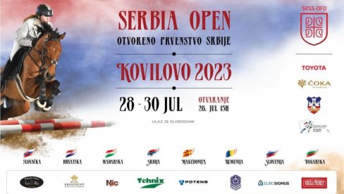 СРБИЈА ОПЕН У КОЊИЧКОМ СПОРТУ: Такмичење у прескакању препона биће одржано од 28. до 30. јула у СЦ Ковилово