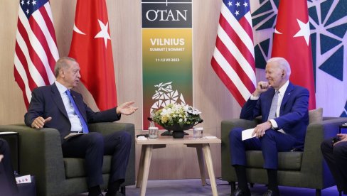 SUSRET ERDOGANA I BAJDENA: Evo šta je lider Turske poručio prvom čoveku SAD