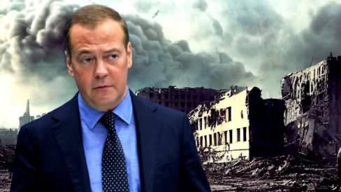 ВАШИНГТОН СЕ НЕ ПЛАШИ РАТА ДО ПОСЛЕДЊЕГ УКРАЈИНЦА: Медведев о политици САД - Људи гину, Американци зарађују