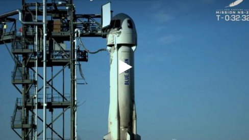 SAD: Svemirska turistička raketa Blue Origin NS-21 kreće ka zvezdama